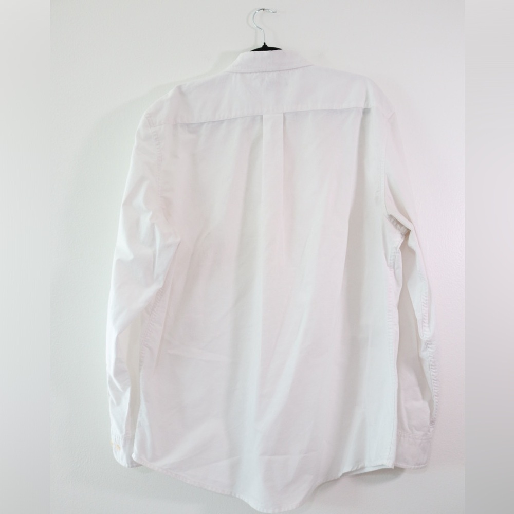 Ralph Lauren Blake Shirt Men's XL White Long Sleeve Button Up 78% Cotton - Picture 4 of 5